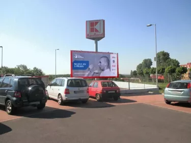 Jiráskova KAUFLAND, Litvínov, Most, billboard