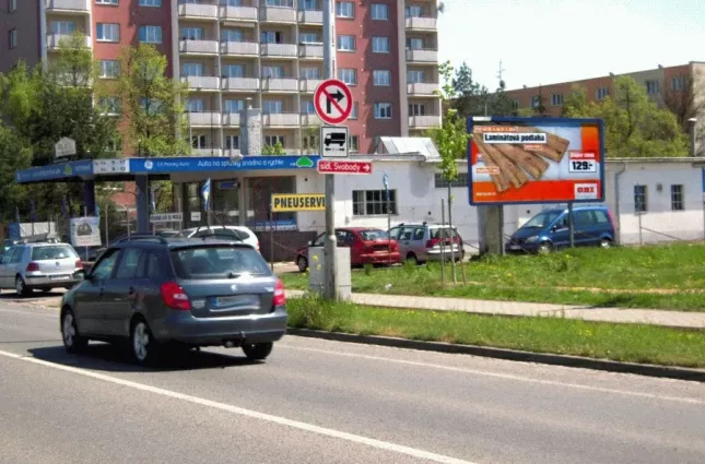 Plumlovská /Anenská BILLA, Prostějov, Prostějov, billboard