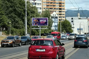 1.máje /Vaňurova, Liberec, Liberec, billboard prizma