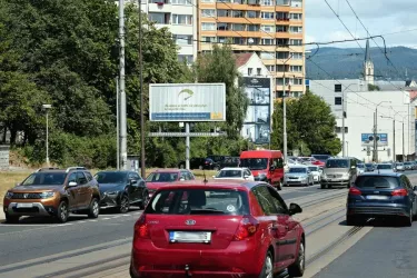 1.máje /Vaňurova, Liberec, Liberec, billboard prizma