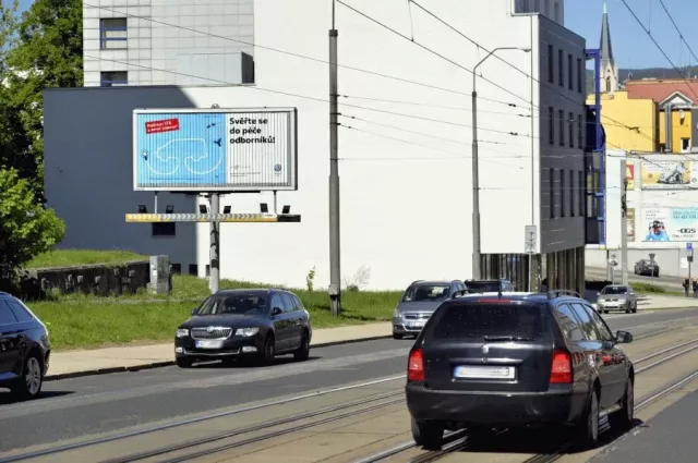 1.máje /U Nisy, Liberec, Liberec, billboard