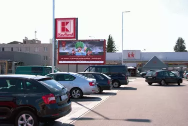 Dolecká KAUFLAND, Jaroměř, Náchod, billboard