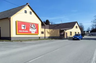 Jilem, I/23,Jilem, Jindřichův Hradec, billboard