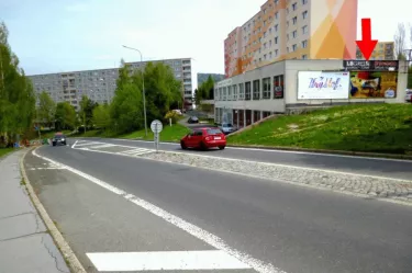 Hrubínova, Liberec, Liberec, billboard