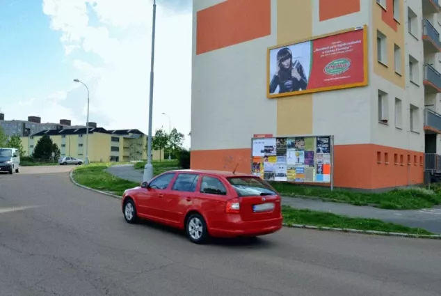 Kralovická PENNY, Plzeň, Plzeň, billboard