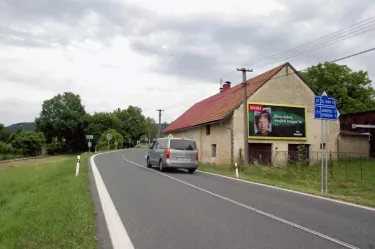 Běšiny E53, I/27,Běšiny, Klatovy, billboard