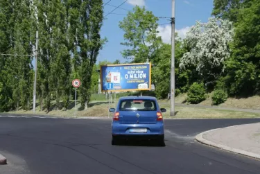 Bělehradská /Malátova, Ústí nad Labem, Ústí nad Labem, billboard