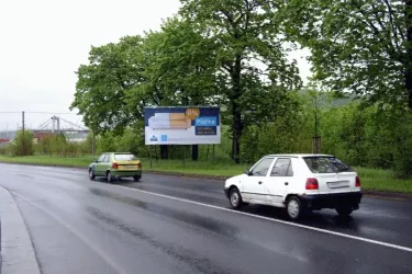 Přístavní E442,I/62, Ústí nad Labem, Ústí nad Labem, billboard