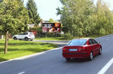 Hlávkova /Věkova, Liberec, Liberec, billboard