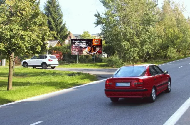 Hlávkova /Věkova, Liberec, Liberec, billboard
