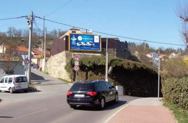 Oslavany, II/393,Oslavany, Brno-venkov, billboard