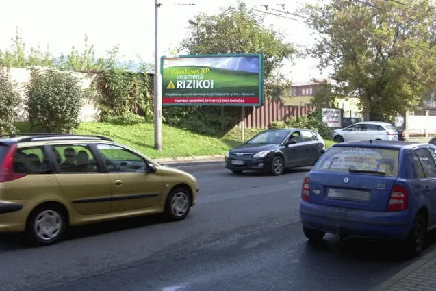 Drážďanská, Ústí nad Labem, Ústí nad Labem, billboard