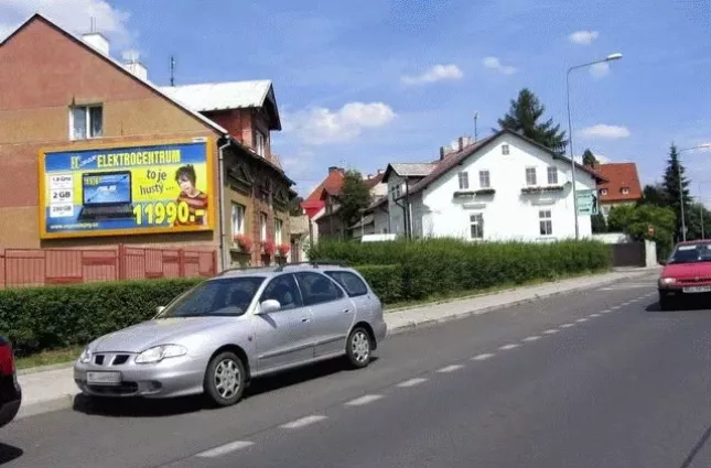 Podkrušnohorská /5.května, Litvínov, Most, billboard