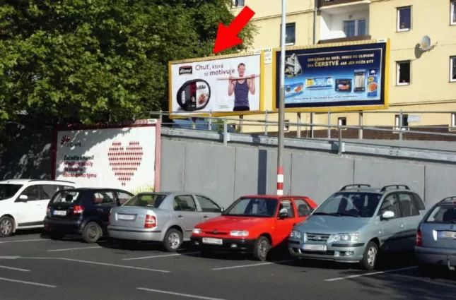 Okružní KAUFLAND, Ústí nad Labem, Ústí nad Labem, billboard