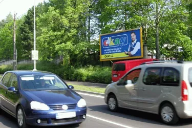 Stříbrnická, Ústí nad Labem, Ústí nad Labem, billboard