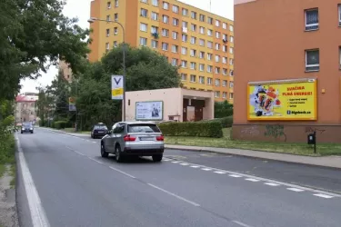 Bezručova /Vlasákova KAUFLAND, Mělník, Mělník, billboard