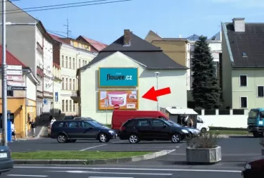 Dubská /Kapelní, Teplice, Teplice, billboard