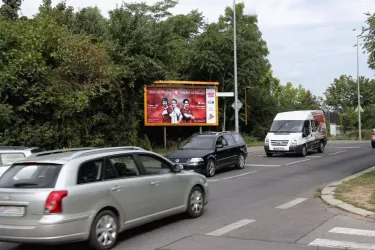 K Červenému dvoru, Praha 3, Praha 03, billboard