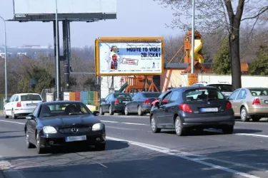 Českobrodská /Jahodnická, Praha 9, Praha 09, billboard