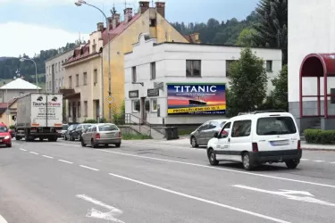 Bořkovská, Semily, Semily, billboard