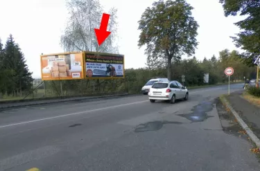 Žižkova /Novohospodská, Příbram, Příbram, billboard