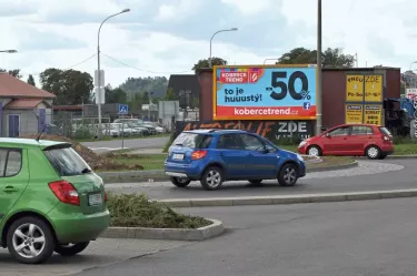Plzeňská OBI,ALBERT HM, Beroun, Beroun, billboard