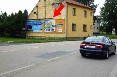 tř.Čs.armády /Karla IV, Veselí nad Lužnicí, Tábor, billboard