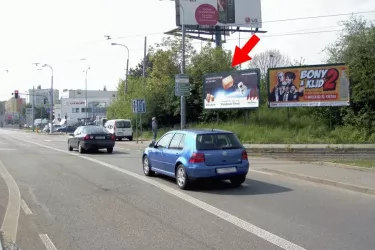 Palackého tř. /Hradecká, Brno, Brno, billboard