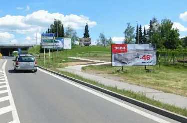 Křižíkova /tř.Generála Píky, Brno, Brno, billboard