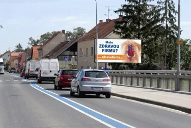 Pohořelice, II/416,Pohořelice, Brno-venkov, billboard