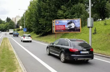 Revoluční I/57, Nový Jičín, Nový Jičín, billboard