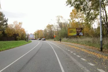 Slovenská, Český Těšín, Karviná, billboard