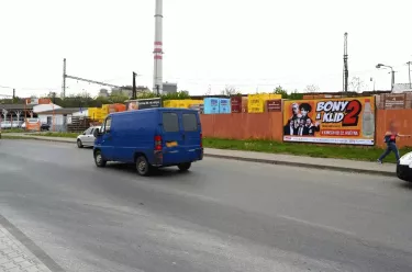 Jateční, Plzeň, Plzeň, billboard