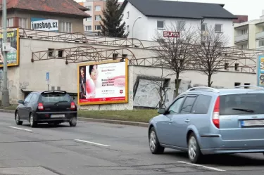 Zenklova /Rozšířená, Praha 8, Praha 08, billboard