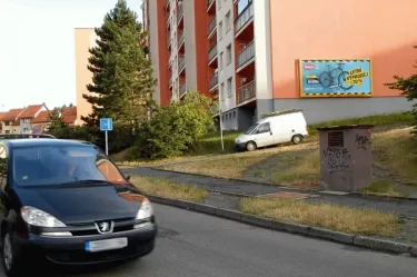 Drkolnovská BILLA, Příbram, Příbram, billboard