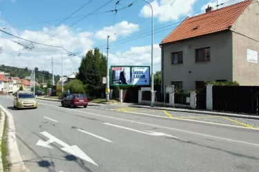 Rybnická /Kamenice, Brno, Brno, billboard