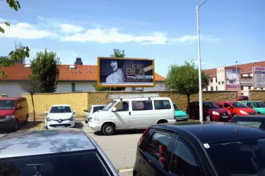 Mánesova /V Zátiší BILLA, České Budějovice, České Budějovice, billboard