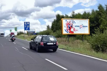 Pomezí nad Ohří hranice E48, I/6,Pomezí nad Ohří, Cheb, billboard