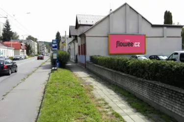 Sokolská, Zlín, Zlín, billboard