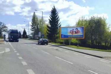Habartice hranice, I/13,Habartice, Liberec, billboard