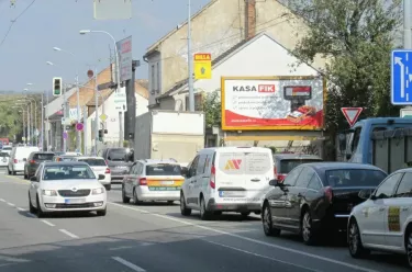 Karlova /Provazníkova I/42, Brno, Brno, billboard