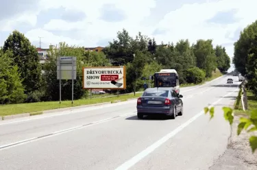 Brněnská TESCO, Jihlava, Jihlava, billboard