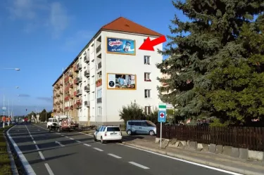 Jesenická PENNY I/11, Šumperk, Šumperk, billboard