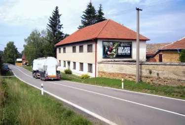 Bezměrov, I/47,Bezměrov, Kroměříž, billboard