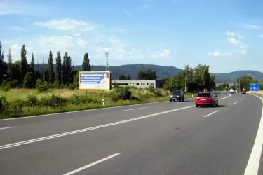 Olomoucká I/47, Hranice na Moravě, Přerov, billboard