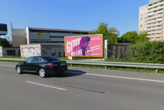 Hradecká /Pod Kaštany, Brno, Brno, billboard