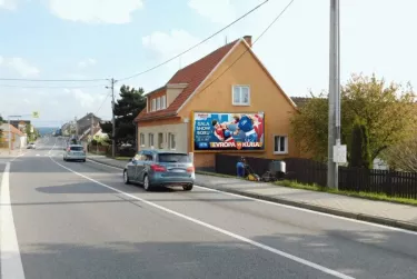 Lipůvka E461, I/43,Lipůvka, Blansko, billboard