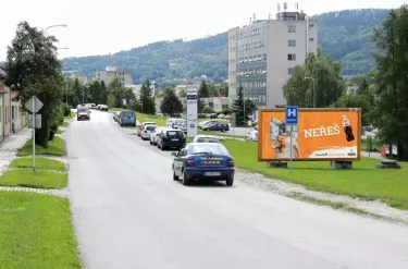 Pražská, Blansko, Blansko, billboard