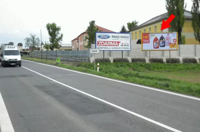 Opavská I/56, Hlučín, Opava, billboard