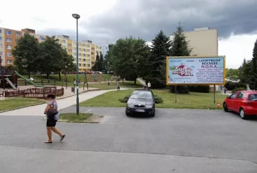 Březinova NC, Jihlava, Jihlava, billboard